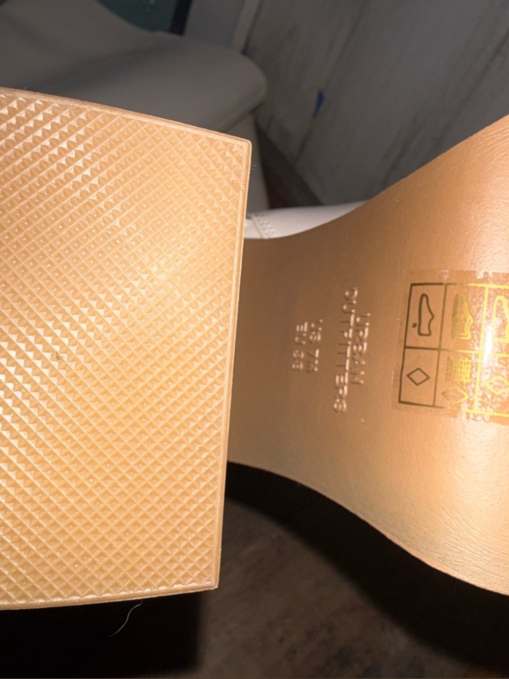 Urban Outfitters Cream Platform Over-the-Knee Boots - Picture 13 of 14
